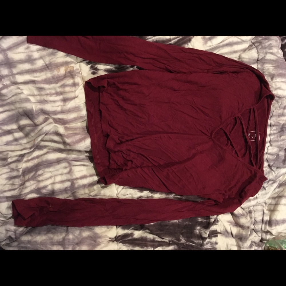 Long sleeve blouse